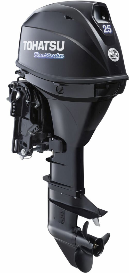 Tohatsu-25HP-MFS25CETL.jpg Tohatsu MFS25CETL 25HP Outboard Motor - Image 1