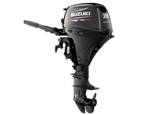 Suzuki 20 HP DF20AS2 Outboard Motor - Image 1