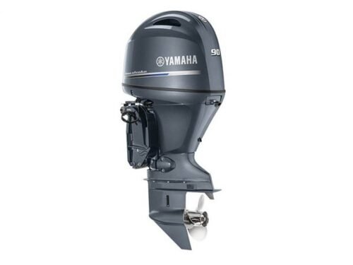 2019 Yamaha 90 HP F90XB Outboard Motor - Image 1