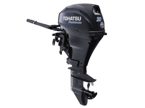 2017 Tohatsu 20 HP MFS20DEFL Outboard Motor - Image 1