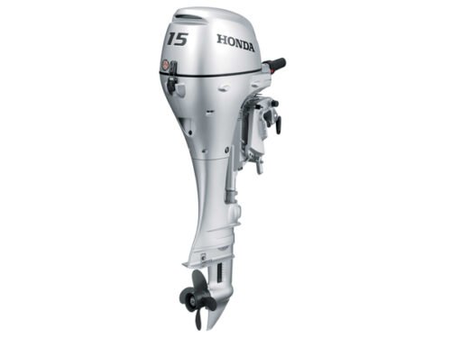 2017 HONDA 15 HP BF15D3SHT Outboard Motor - Image 1