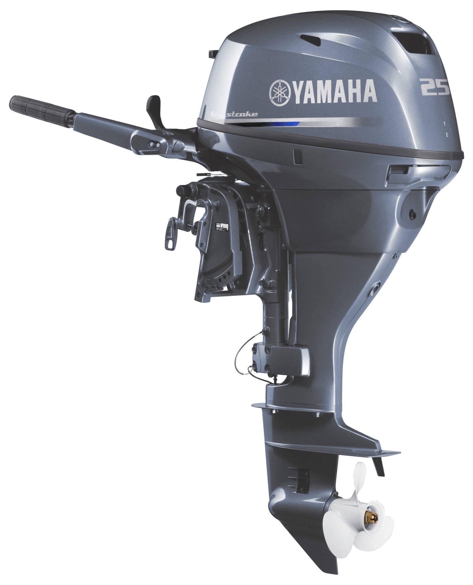 360-F25DMHL_W_N_Pob Yamaha 4 Stroke 25hp Long Shaft OUTBOARD FOR SALE