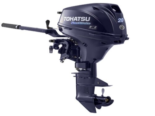 2018 Tohatsu 20 Hp MFS20EEFTL Outboard Motor - Image 1