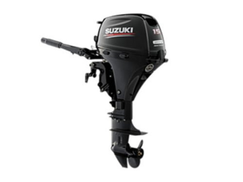 2018 Suzuki Marine 15 HP DF15AL EFI Outboard Motor - Image 1