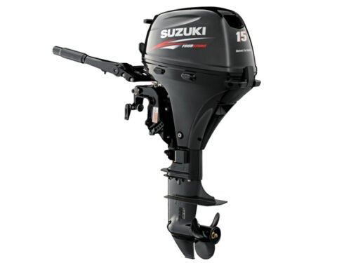 Suzuki 15 HP DF15AEL Outboard Motor - Image 1
