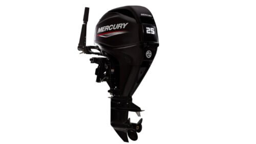 Mercury 25MLH FourStroke Outboard Motor - Image 1