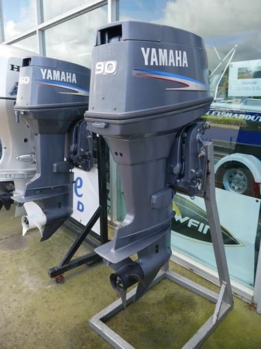 2003 Yamaha 90 HP 3 Cylinder 2 Stroke 20" Outboard Motor