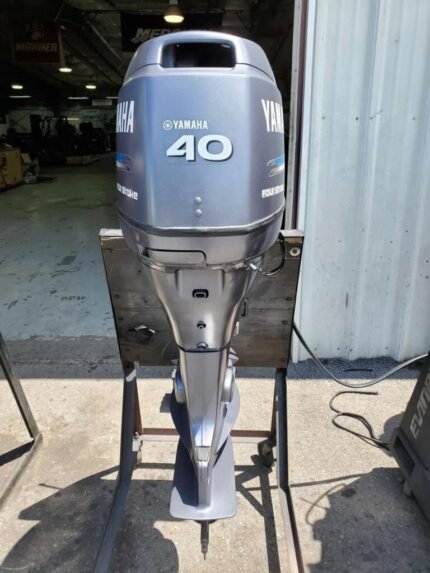 Used 2002 Yamaha 40 HP 4-Stroke Outboard Motor For Sale