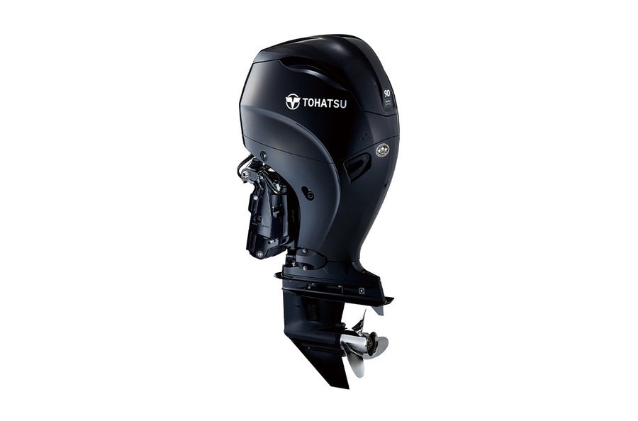 SALE-Tohatsu-90HP-MFS90AETL.jpg Tohatsu 90HP MFS90AETL Outboard Motor - Image 1