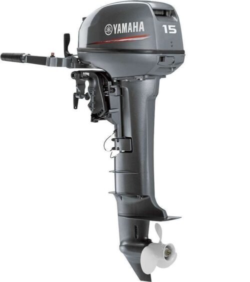 img_001-2.jpg 2002 Yamaha 15HP 4 Stroke 20" Carbureted 2 Cylinder Outboard Motor - Image 1