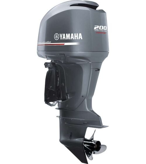 img_005-1.jpg 2001 Yamaha 200 HP Saltwater Series II OX66 V6 EFI 2 Stroke 25" (Extra Long Shaft) Outboard Motor. - Image 1