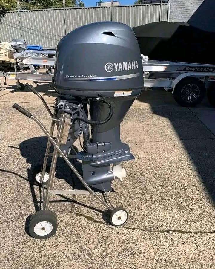 2018 Yamaha 50HP Outboard Motor – Serviced – Controls Included – Warranty – Ready to Run 2018 Yamaha 50HP Outboard Motor – Serviced – Controls Included – Warranty – Ready to Run