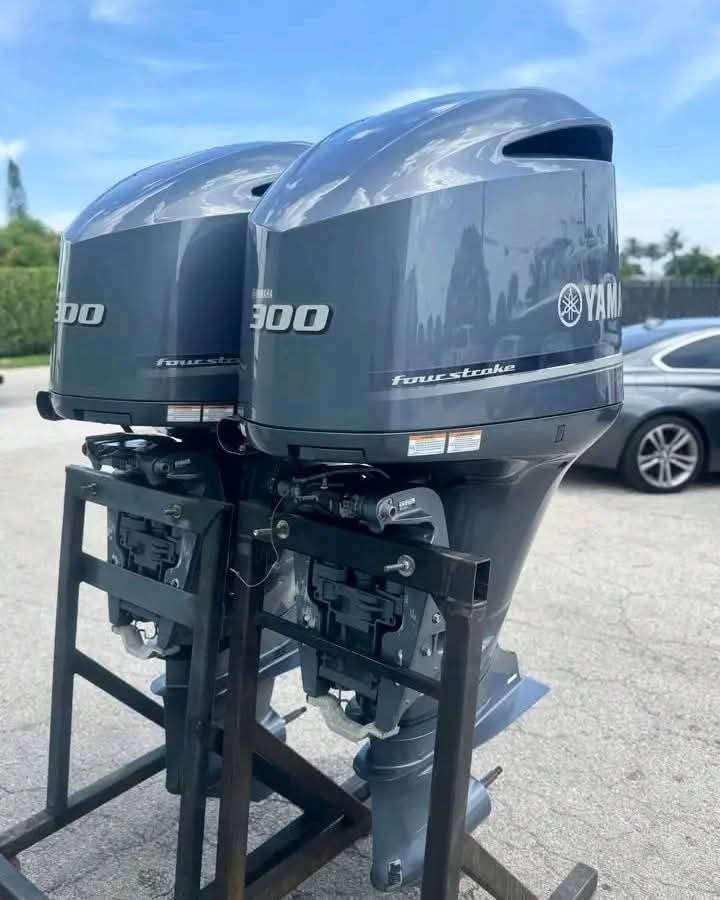 Twin Yamaha F300 4 Stroke Outboards For Sale Twin Yamaha F300 4 Stroke Outboards For Sale