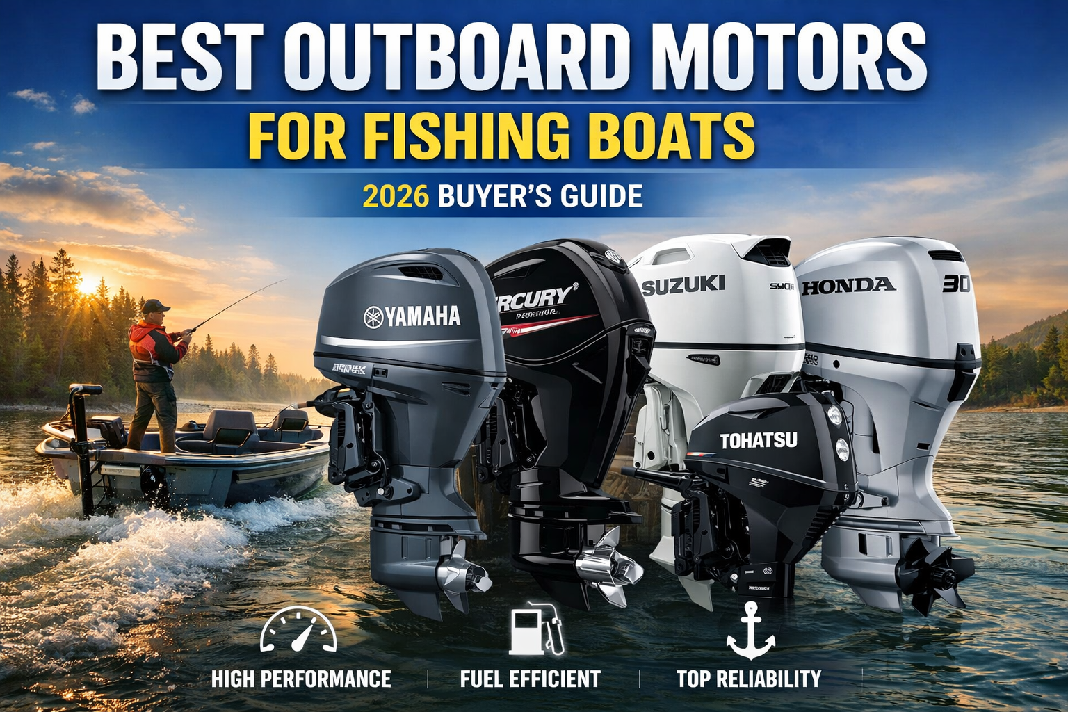 Best Outboard Motors for Fishing Boats
