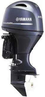 2013 Yamaha F115 HP 4 Cylinder EFI 4 Stroke 25" (Extra Long Shaft) Outboard Motor